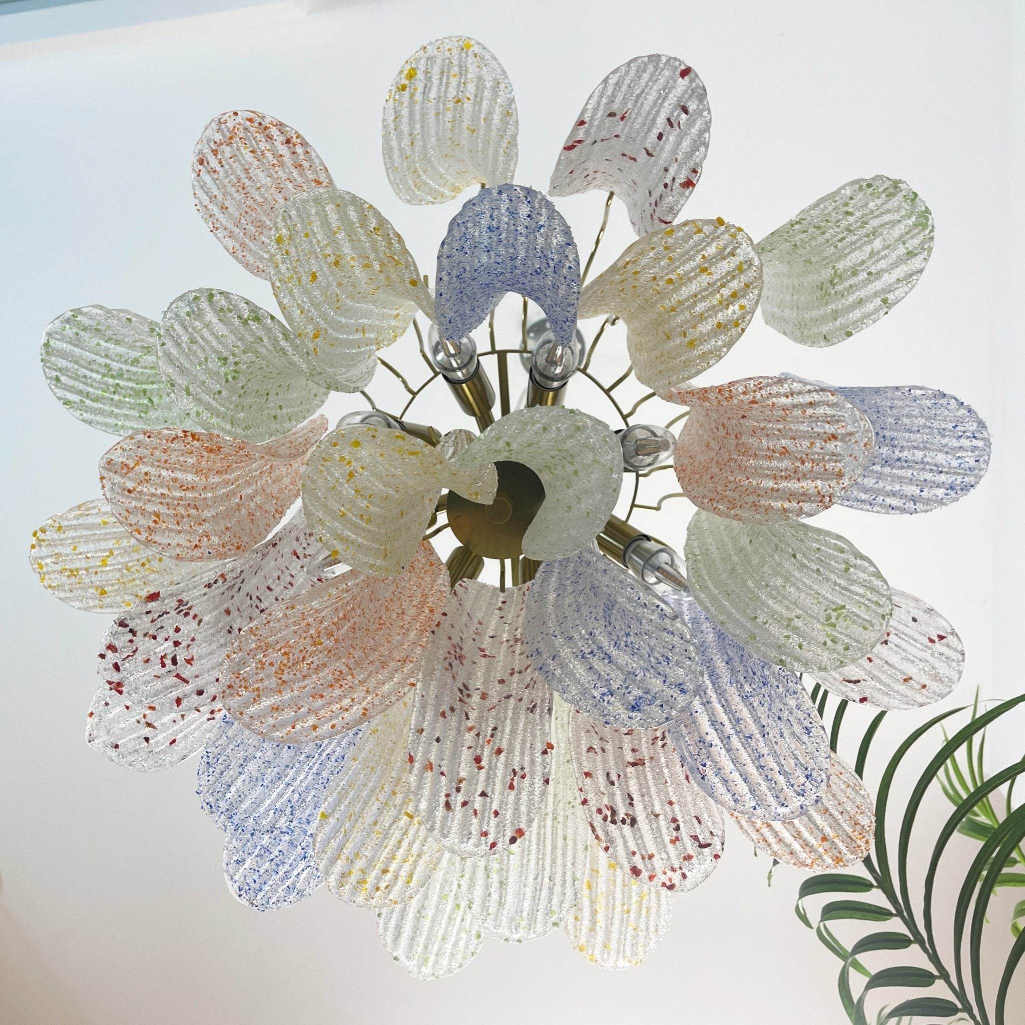 Venini Murano Glass Chandelier-Homelova