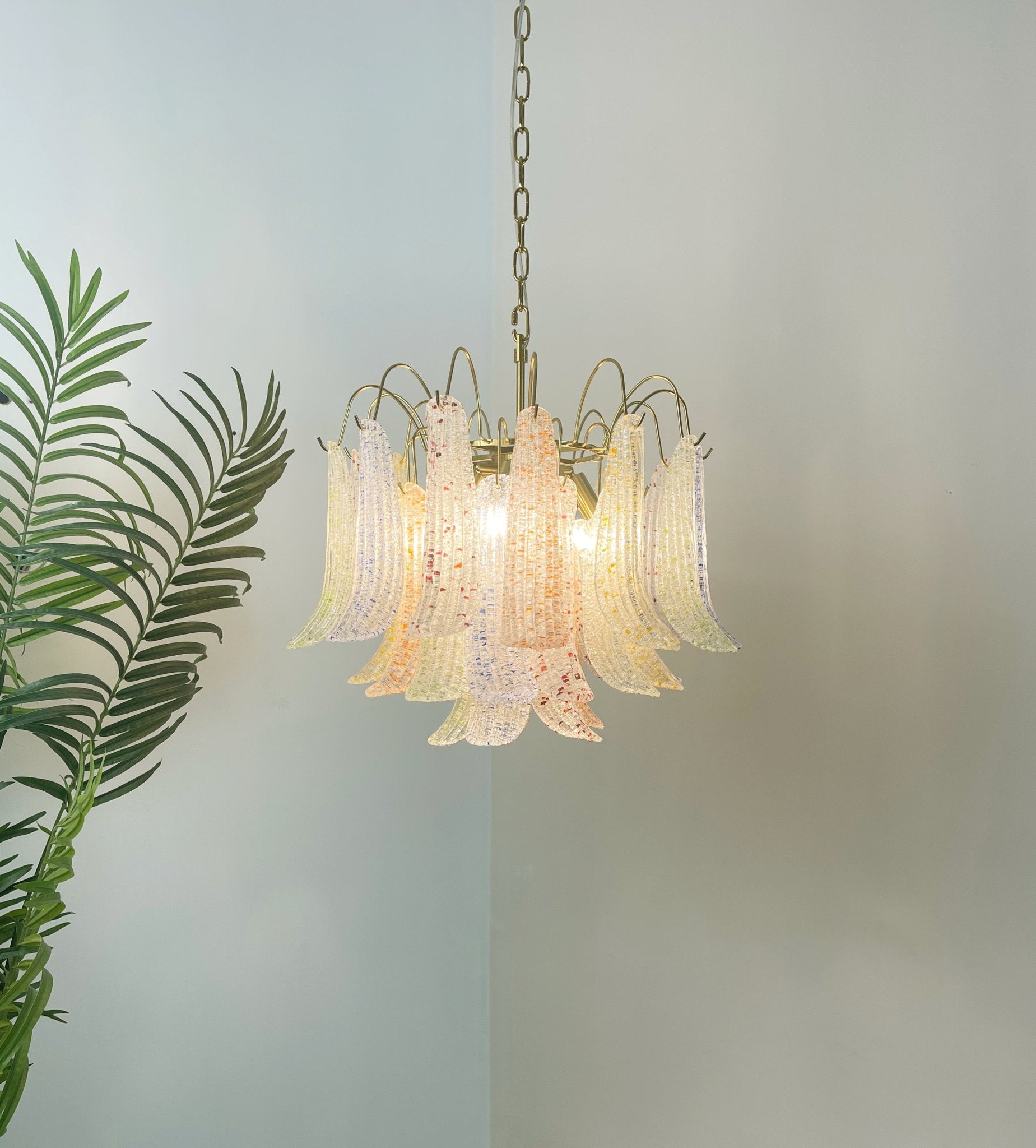 Venini Murano Glass Chandelier-Homelova