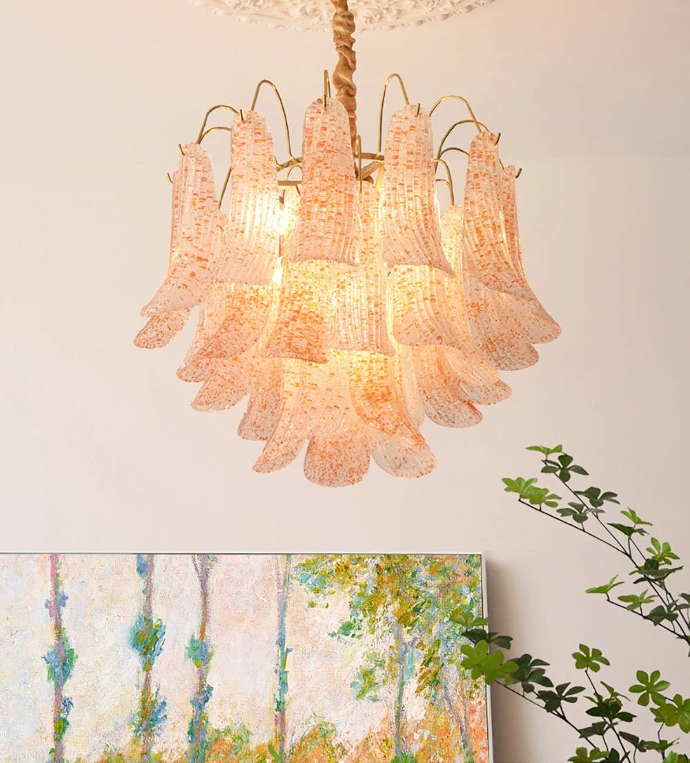 Venini Murano Glass Chandelier-Homelova