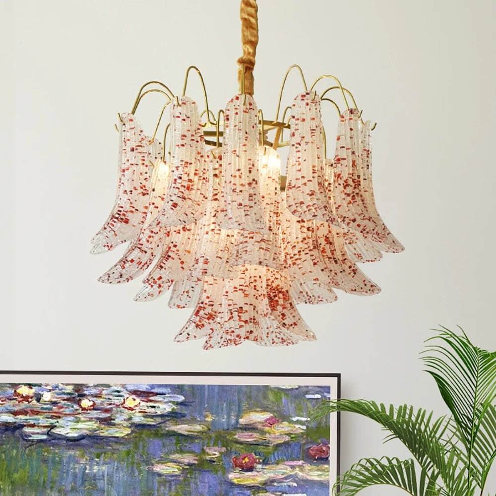Venini Murano Glass Chandelier-Homelova