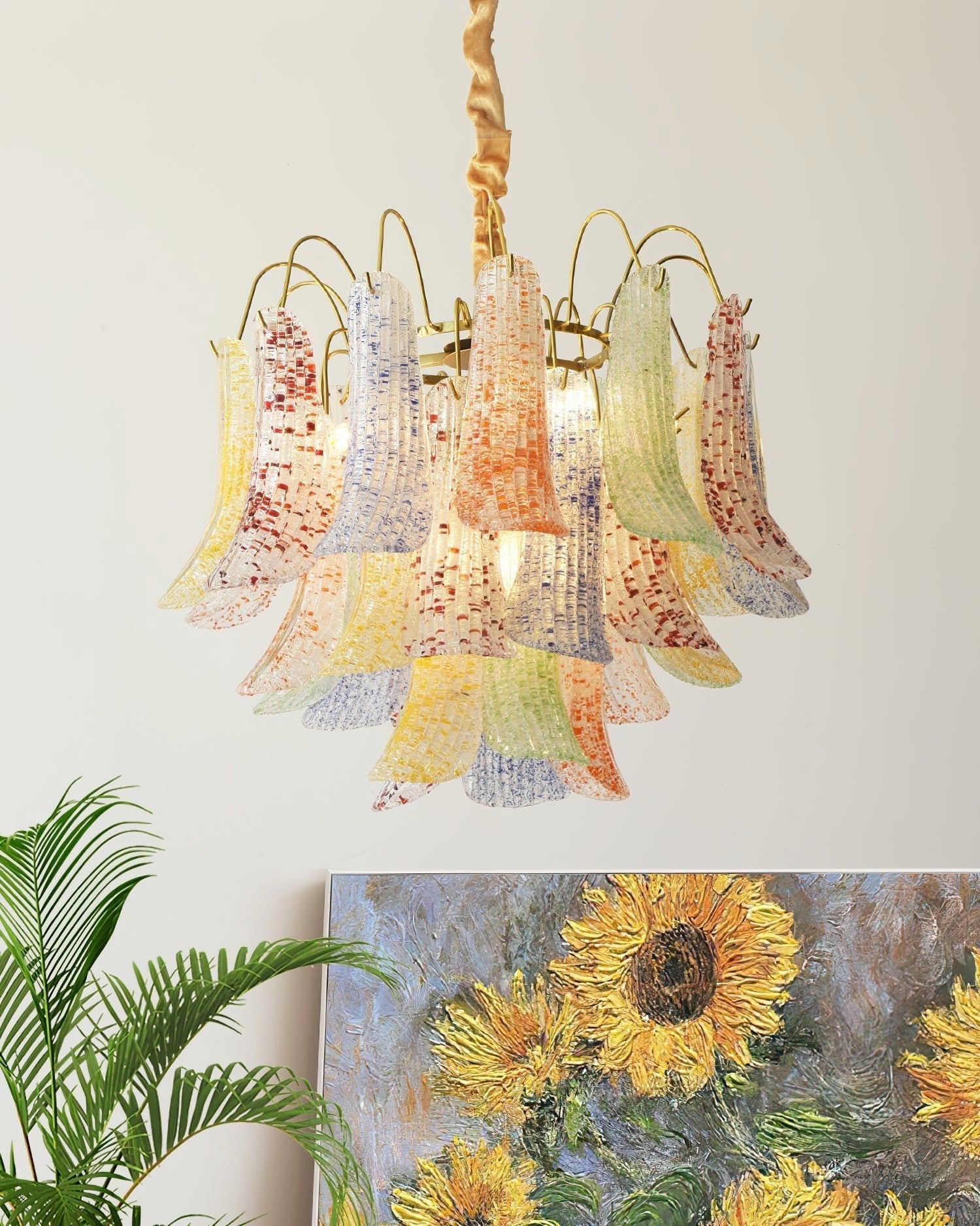 Venini Murano Glass Chandelier-Homelova