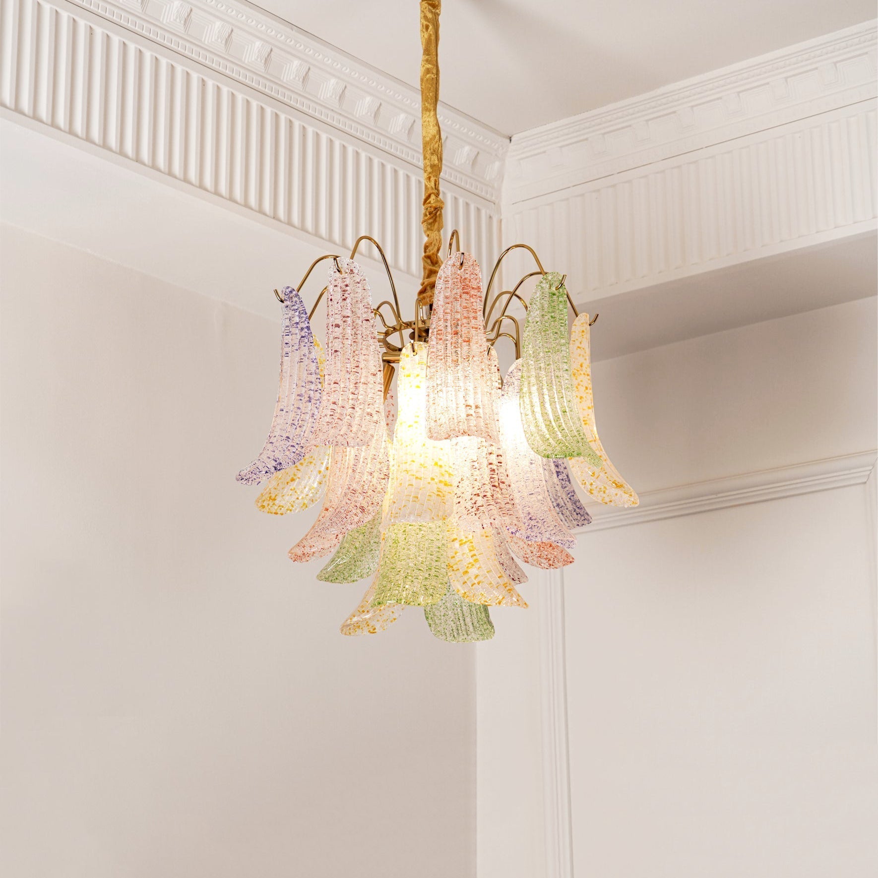 Venini Murano Glass Chandelier-Homelova