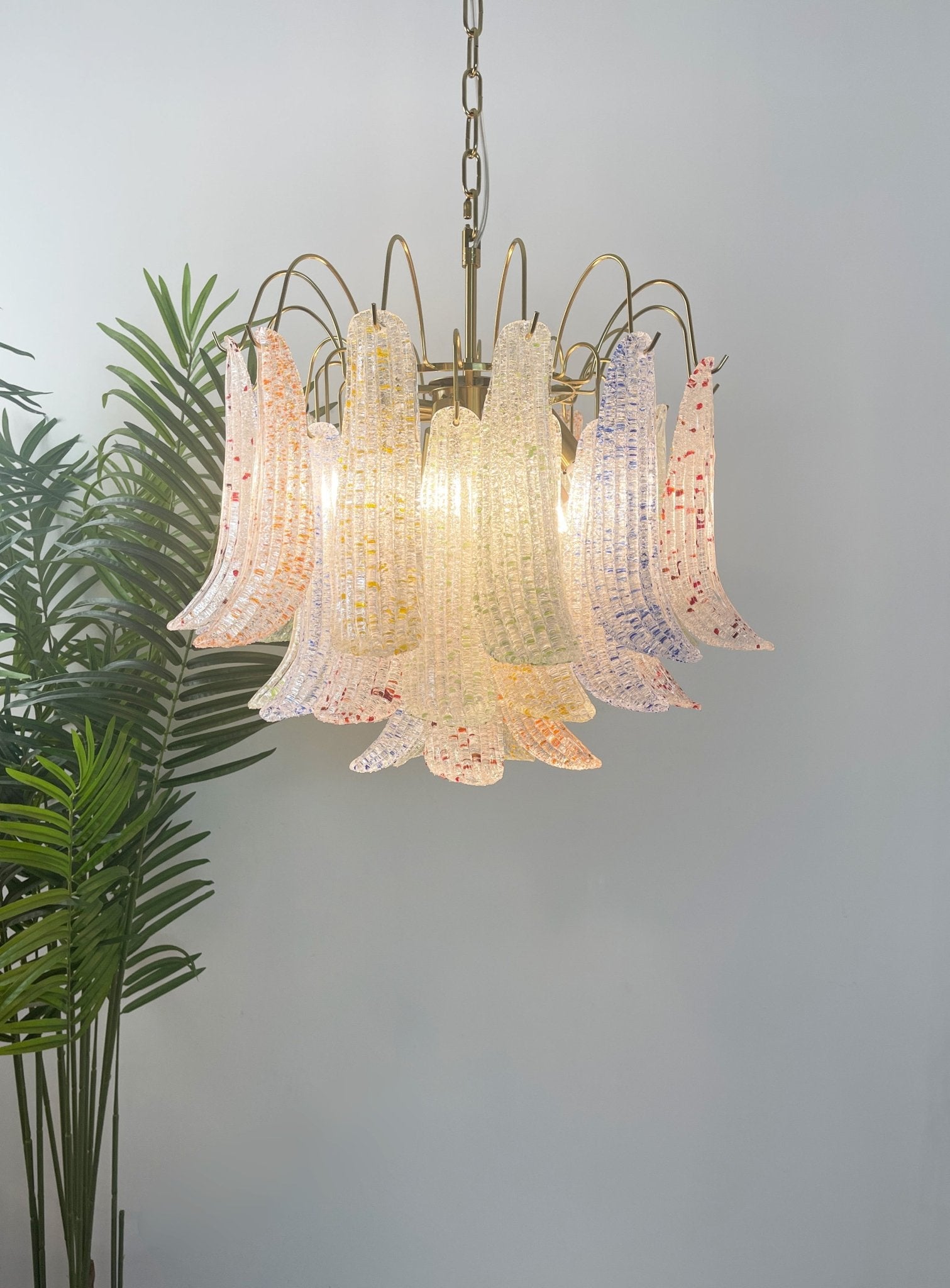 Venini Murano Glass Chandelier-Homelova
