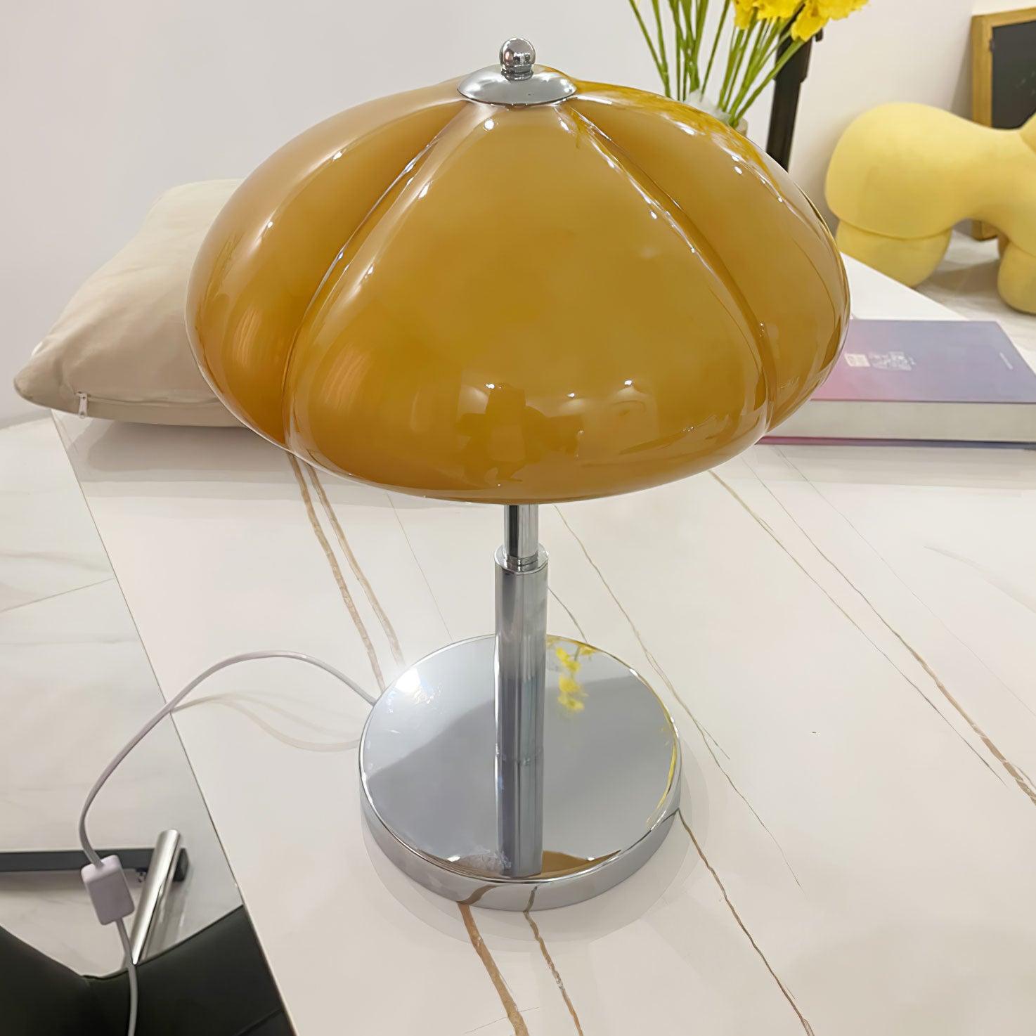 Mushroom Bauhaus Table Lamp-Homelova