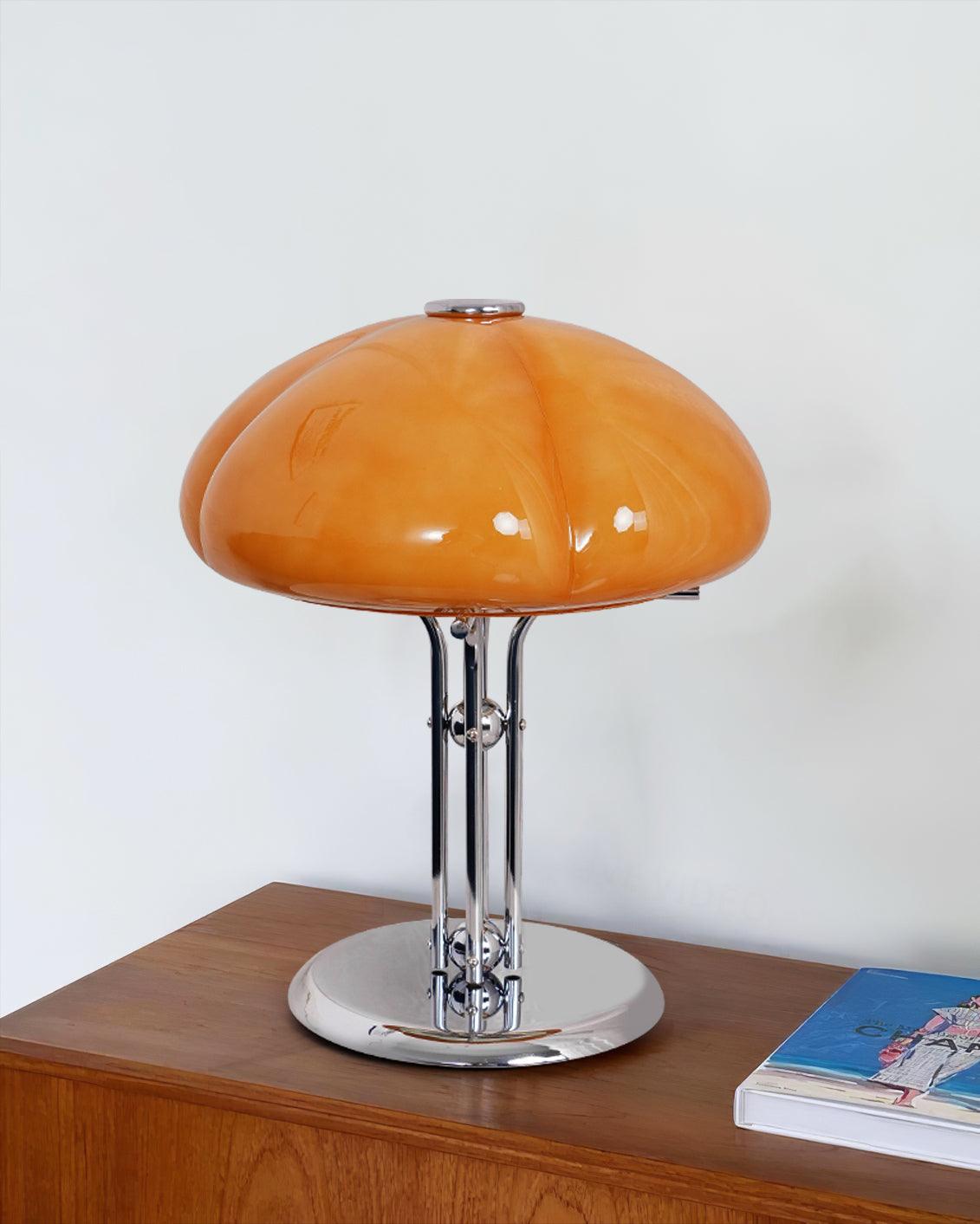 Mushroom Bauhaus Table Lamp-Homelova