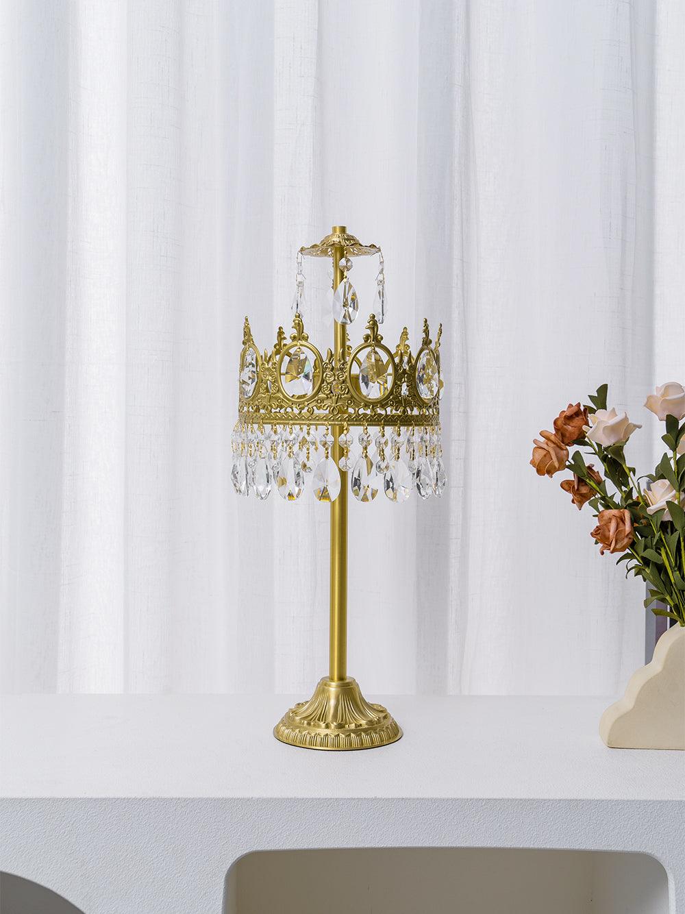 Vintage Crystal Table Light-Homelova