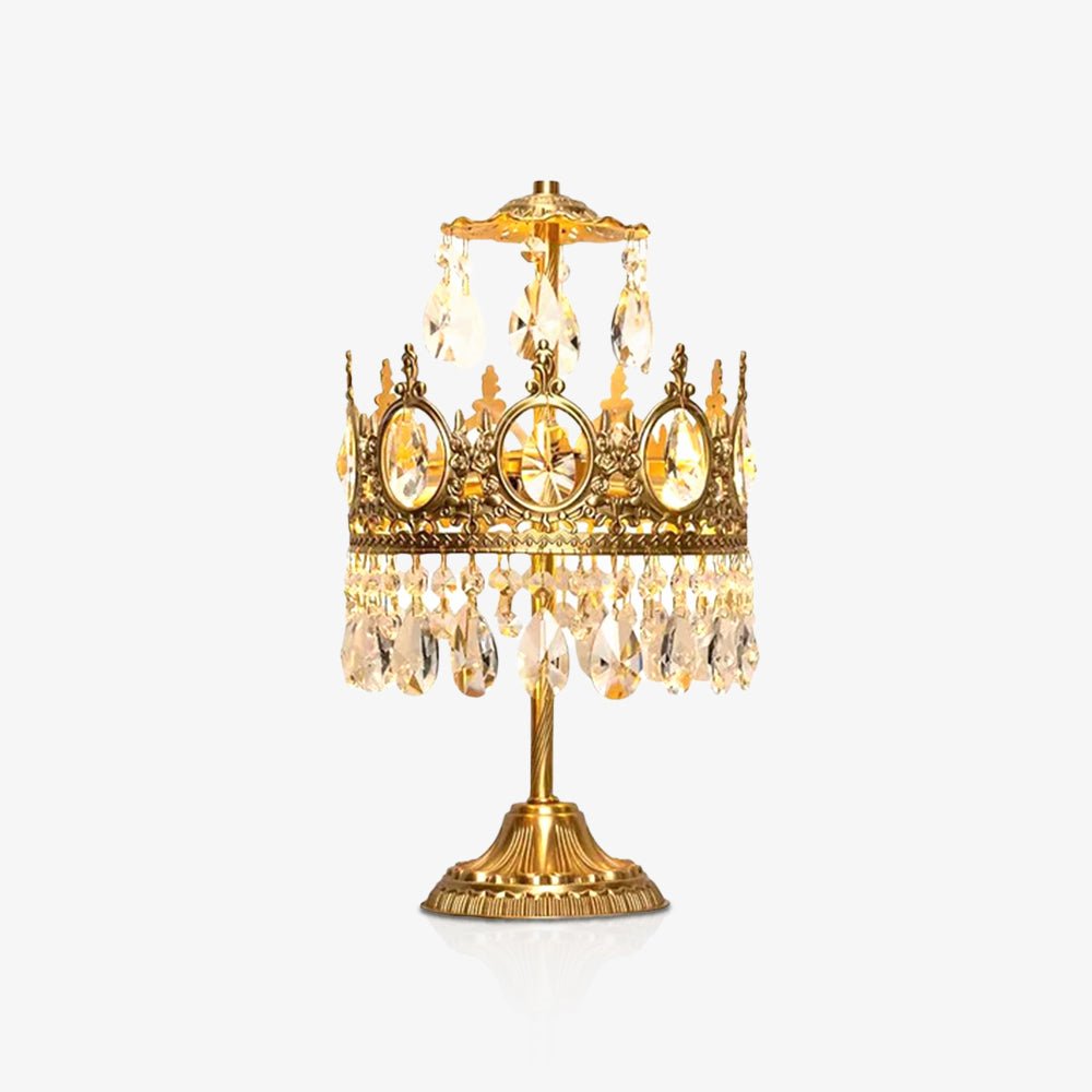 Vintage Crystal Table Light-Homelova