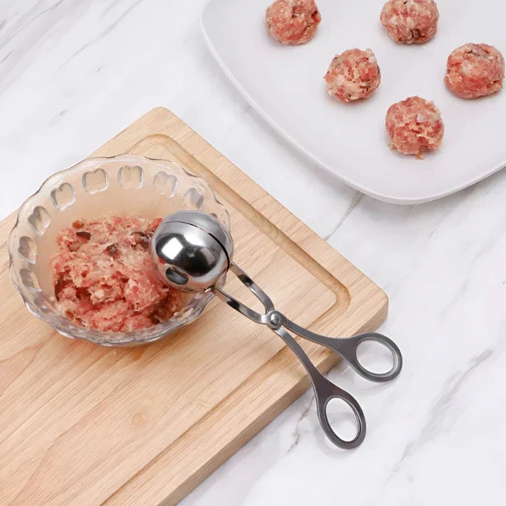 Stainless Steel Meatball Shaper - Meatball Tongs for Perfect Meatballs-Homelova