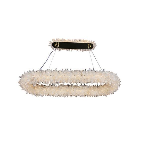 Primary Crystal Oval Chandelier-Homelova