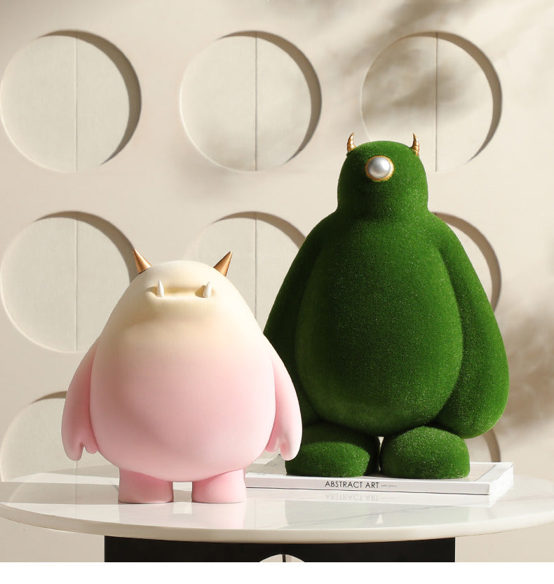 Abstract Art Monster Sculpture: Unique Decorative Accent and Gift-Homelova