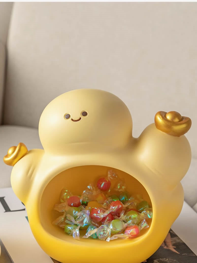 Abstract Cartoon Duck Desktop Organizer,Candy Jar-Homelova