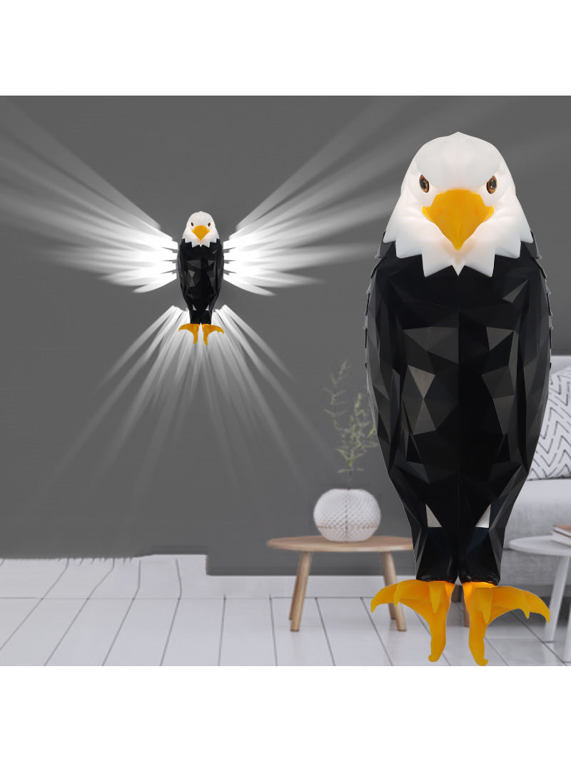 Amazing Eagle Wall Charging Hanging Lamp, Creative Decorative Atmosphere Light-Homelova