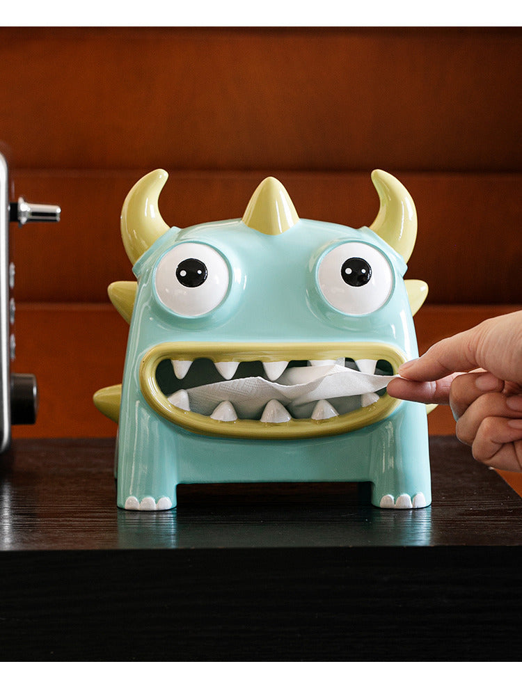 Amazing Monster Mouth Tissue Box - Playful Home Decor-Homelova