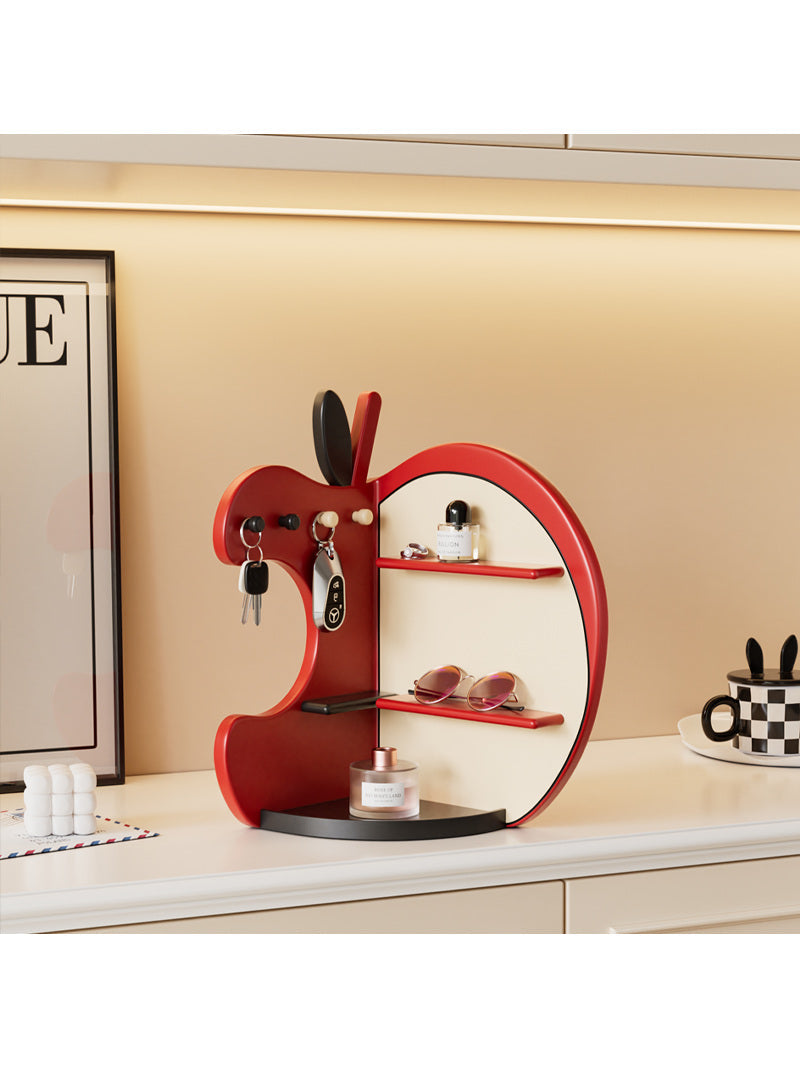 Apple Art Desktop Organizing Storage Holder, Jewelry Stand,Creative Gifts-Homelova
