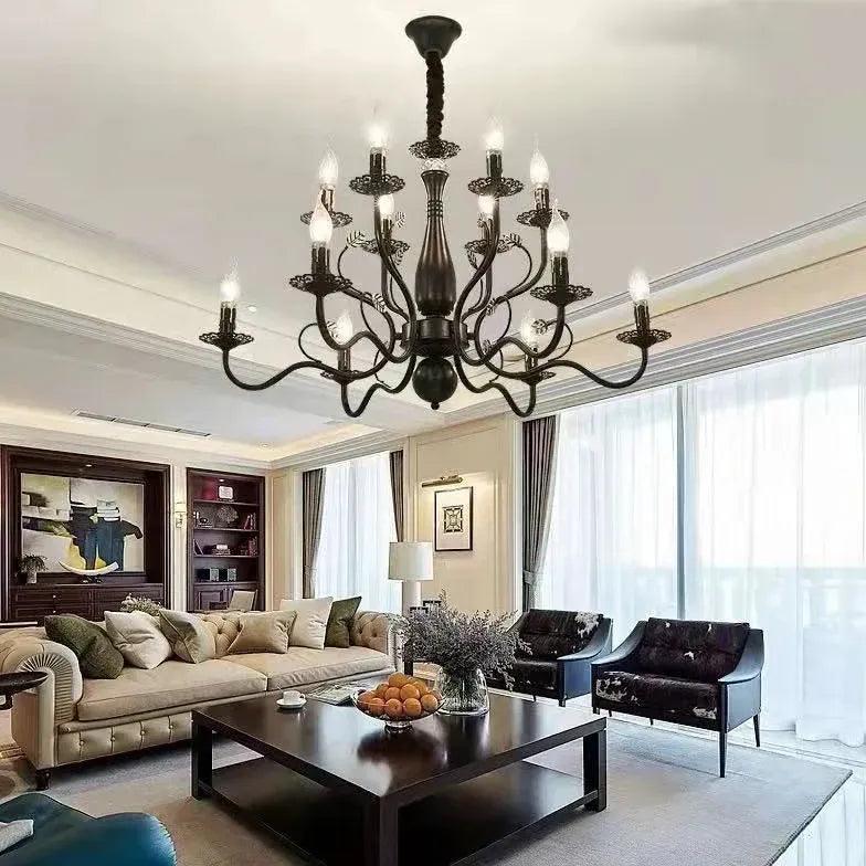 Baroque Classical living room chandelier-Homelova