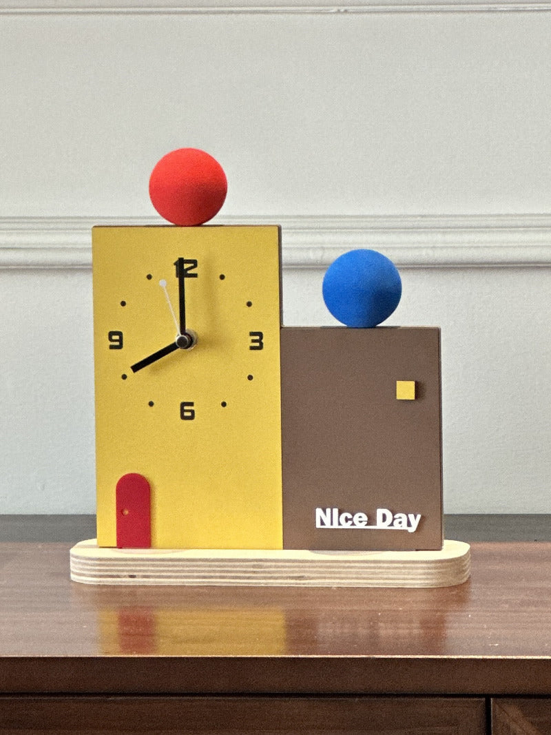 Beautiful Home Decoration Table Clock, Office Gift Idea-Homelova
