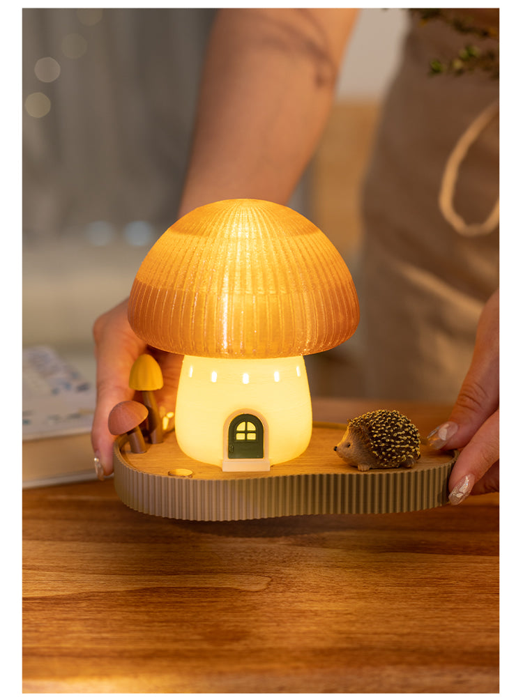 Beautiful Mushroom Night Light, Bedside Lamp, Christmas Gift-Homelova