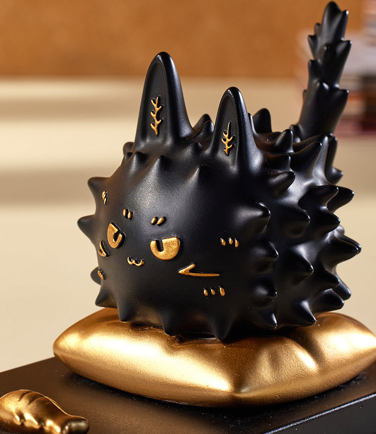 Black Elf Phone Holder, Desktop Decoration, Creative Gift-Homelova