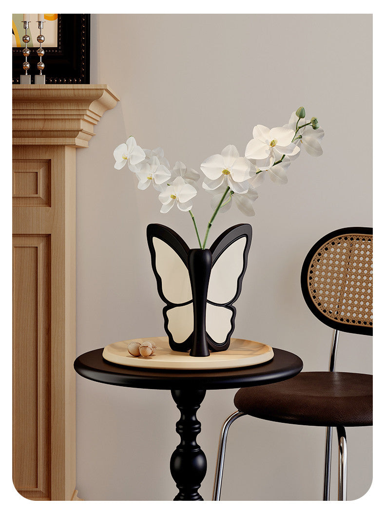 Butterfly Design Decorative Vase: Charming and Sophisticated Home Decoration-Homelova