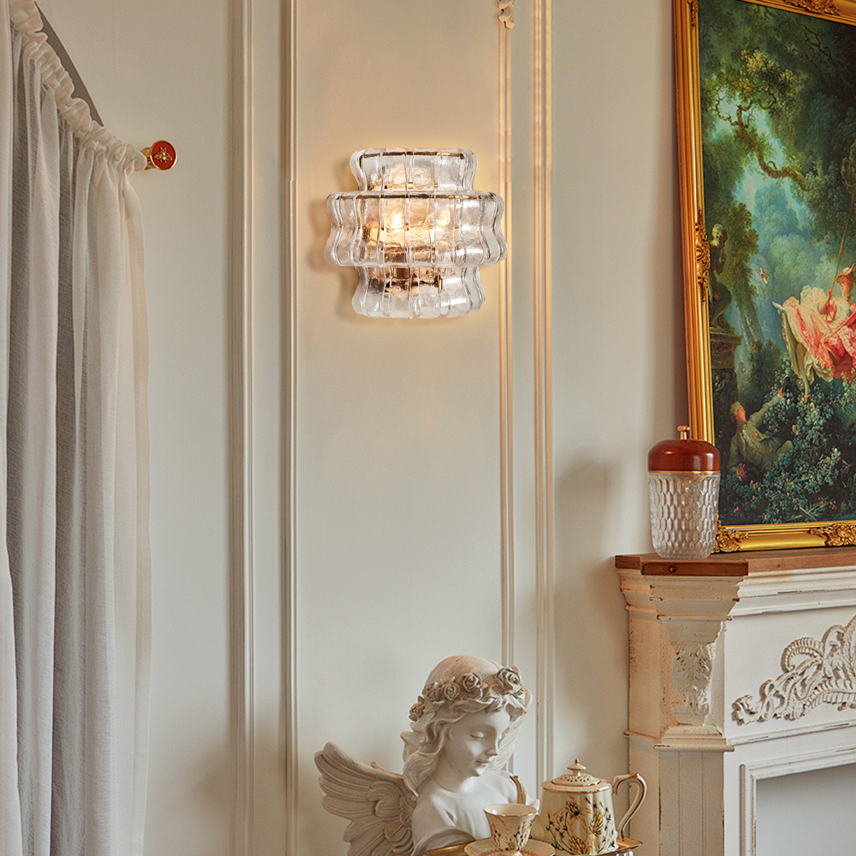 Ghiaccio Wall Sconce-Homelova