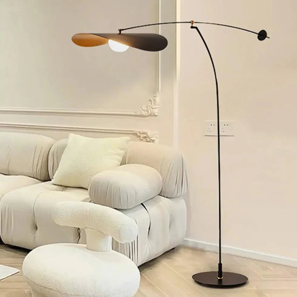 Adjustable Arc-Shaped Modern Floor Lamp-Homelova