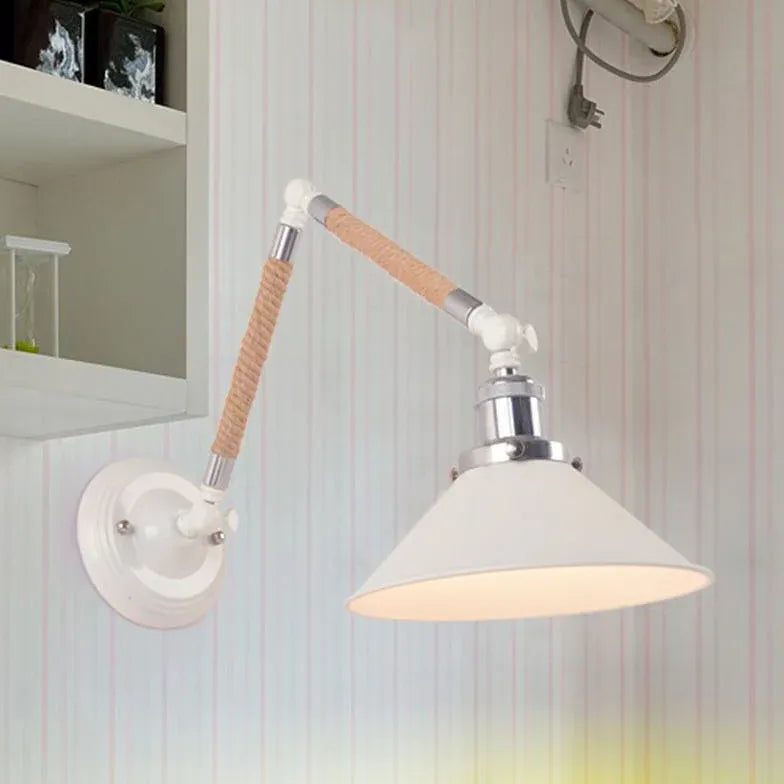 White Conical Countryside  Reading Light-Homelova