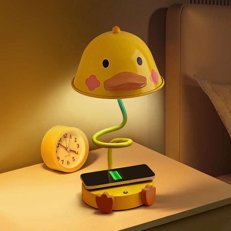 Cartoon Duck Charging Night Light, Holiday Girl Children'S Gift-Homelova