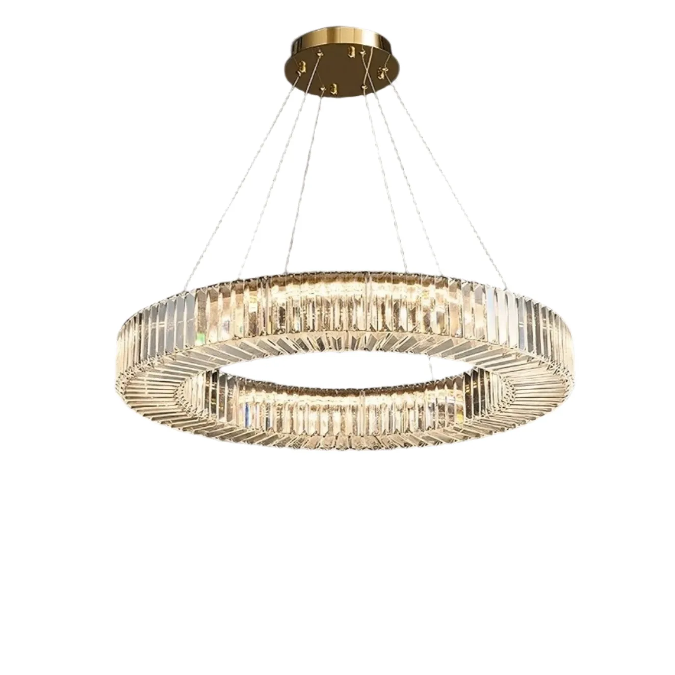 Azali Crystal Ceiling Light-Homelova