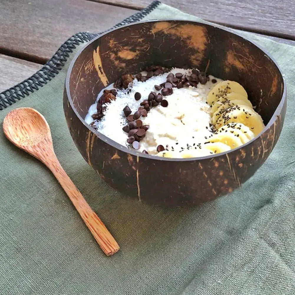 Coconut Bowl Set - Sustainable Serving Bowls-Homelova
