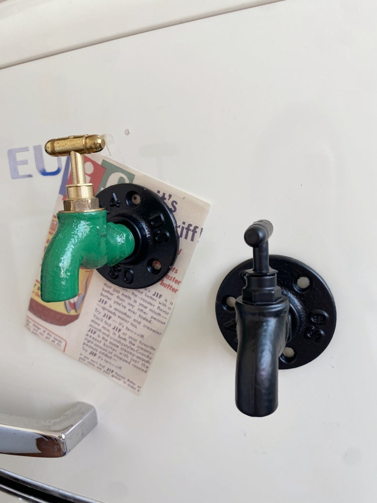 Creative faucet refrigerator magnet, alternative kitchen decoration ideas-Homelova