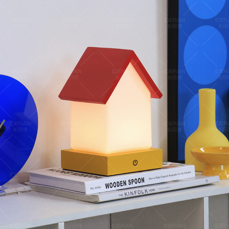 Creative Small House Charging Night Light, Room Decoration, Christmas Gift-Homelova