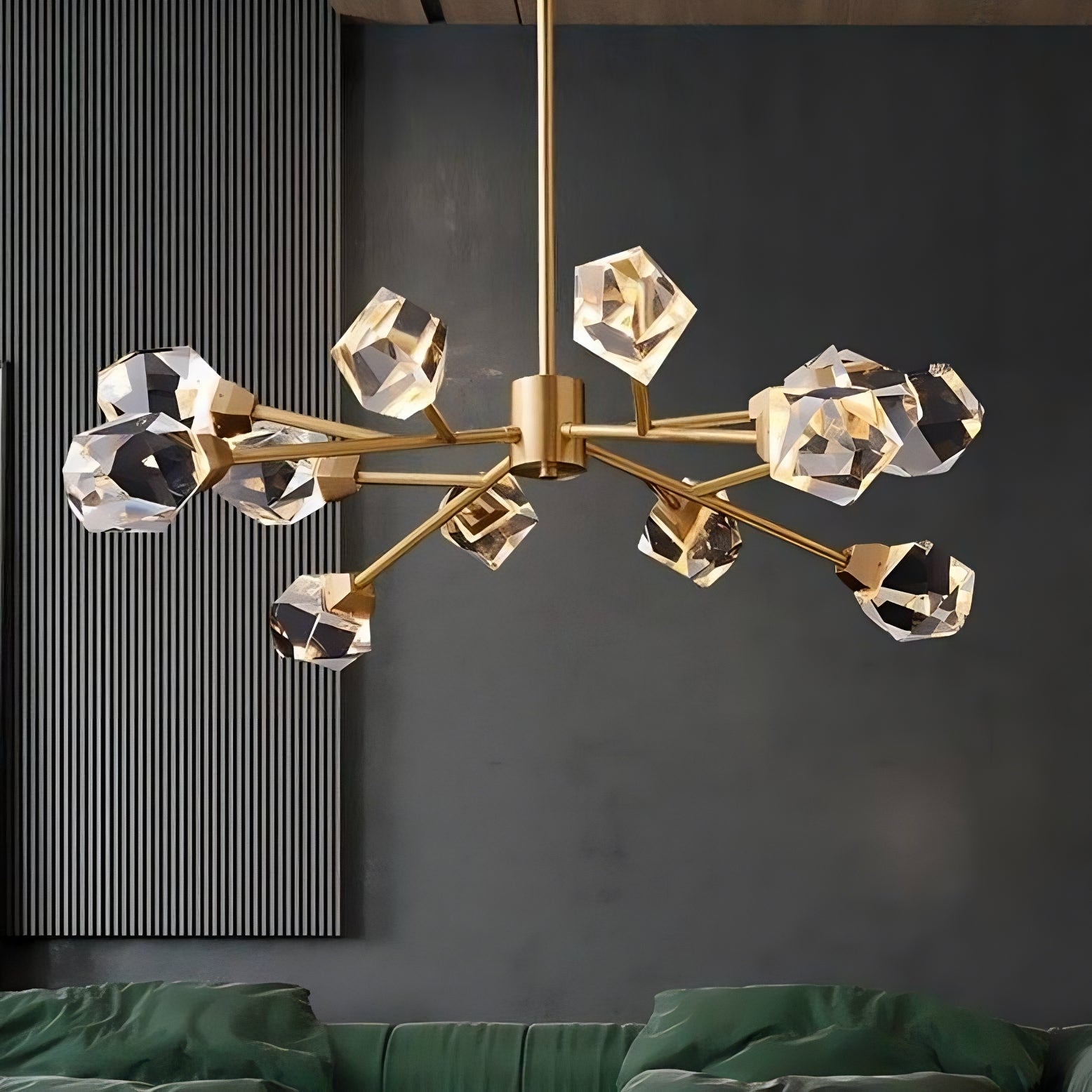 Diamante 12-Light Crystal Chandelier-Homelova