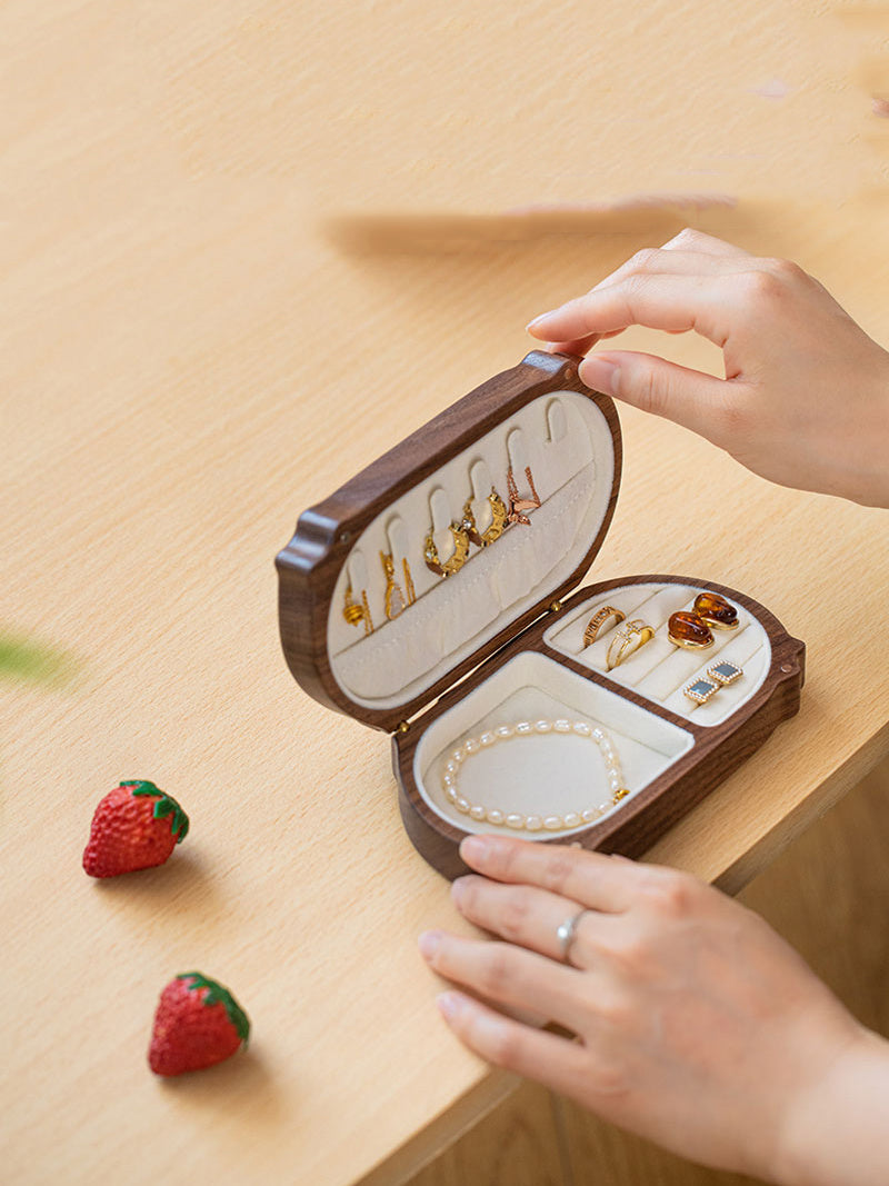 Cute Wooden Cat Organizer Jewelry Box, Gift Ideas For Girls-Homelova