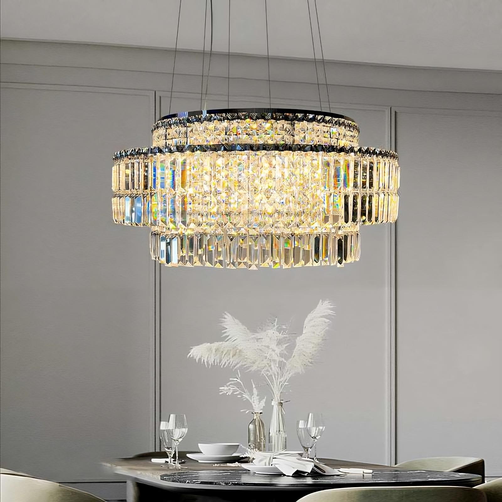 Bacci Crystal Chandelier-Homelova