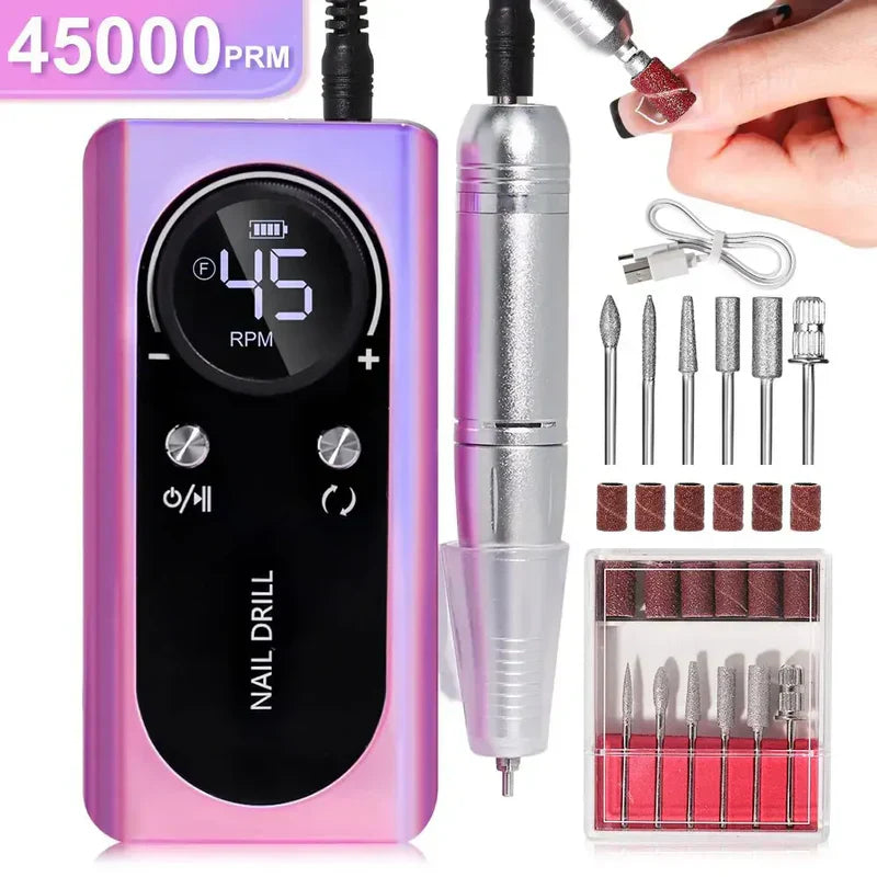 Manicure Set and Nail File for On-the-Go-Homelova