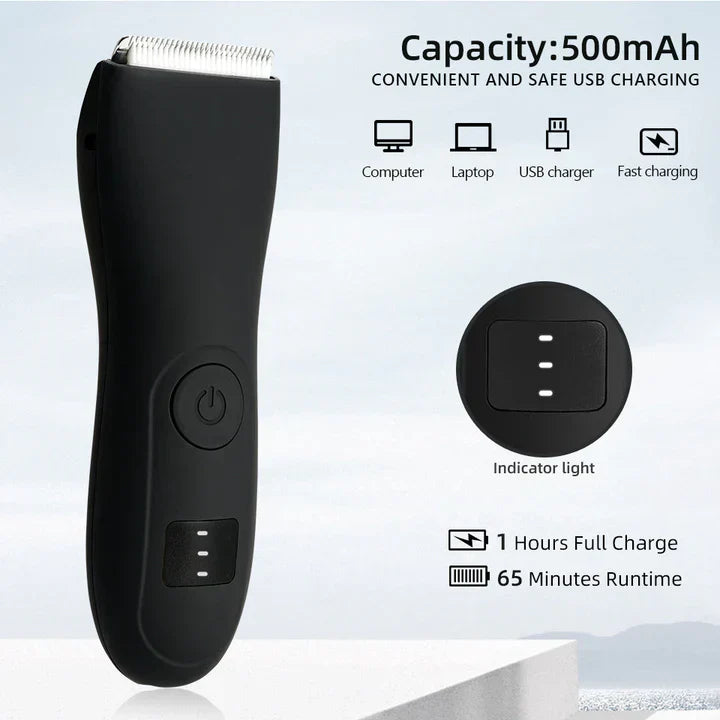 Men's Body Hair Trimmer And Women's Shaver With Bikini Attachment-Homelova