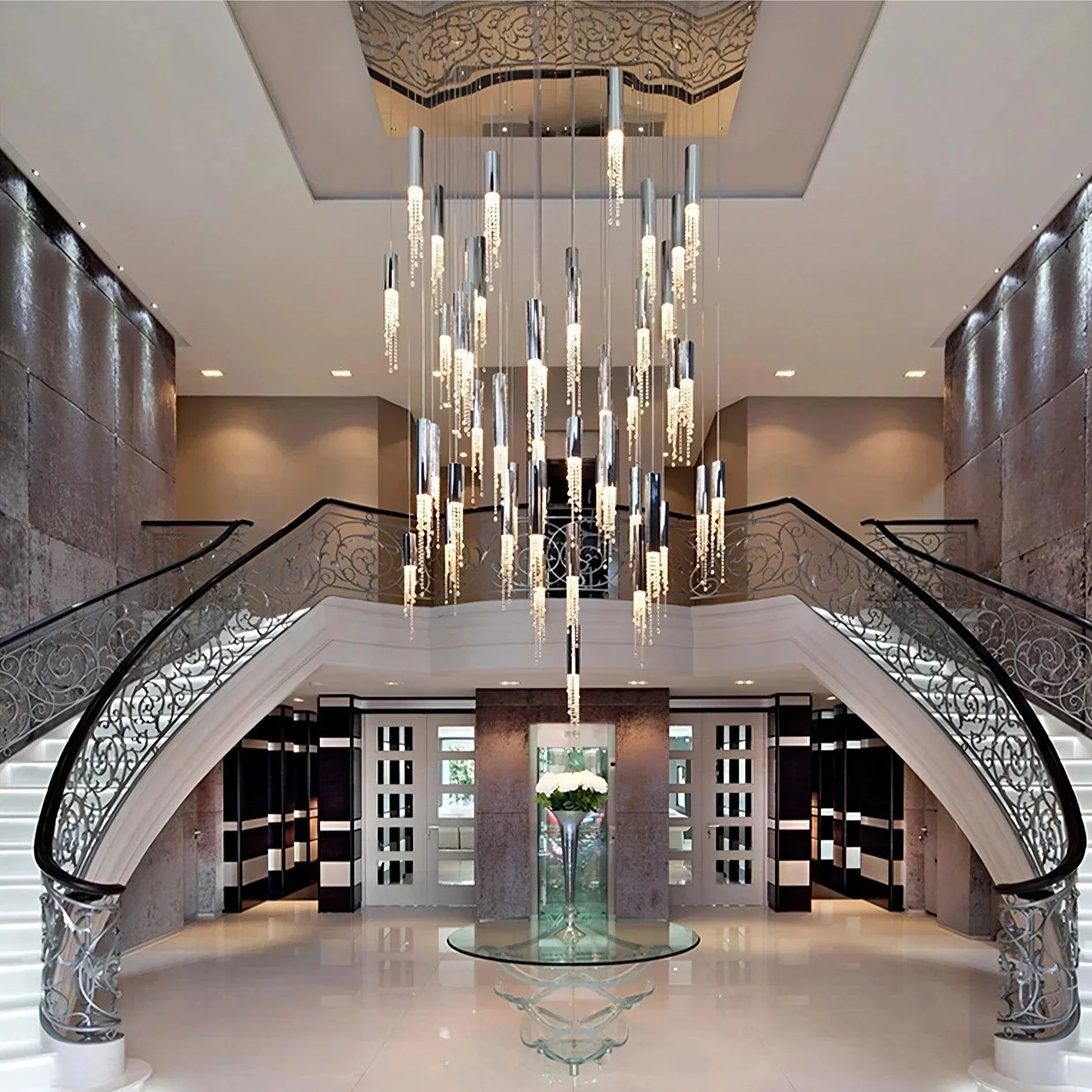 Canali Modern Crystal Pendant Chandelier-Homelova