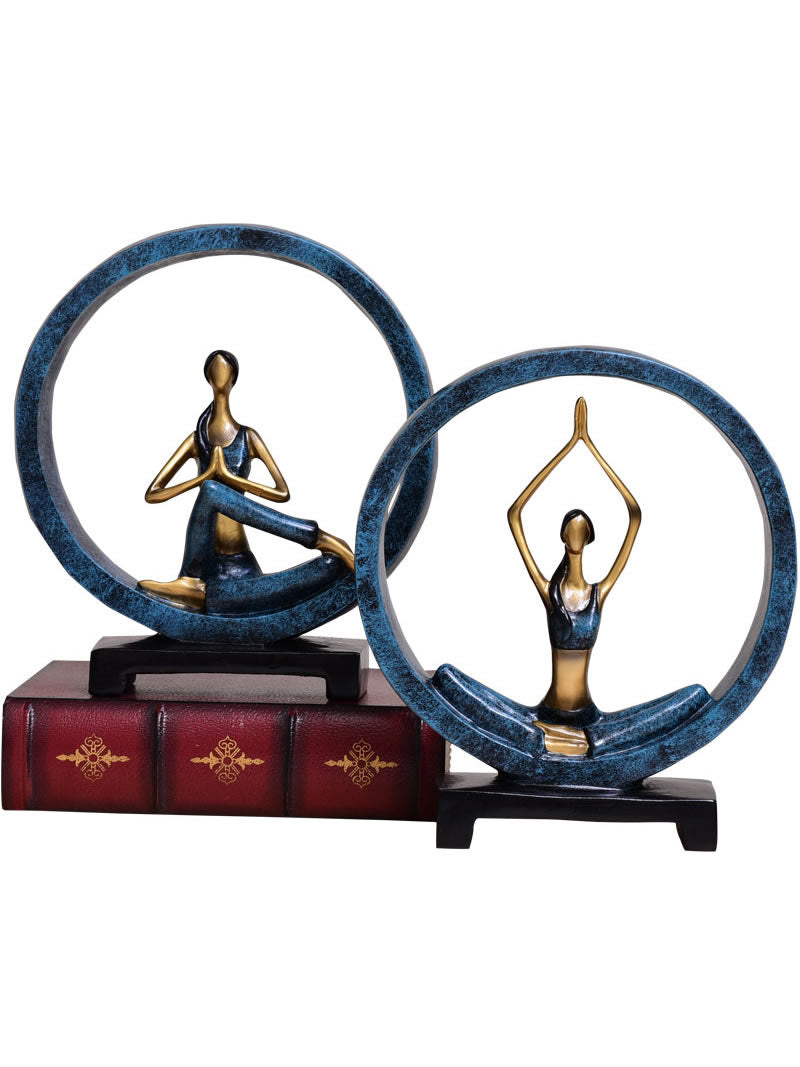 Exquisite Yoga Sculptures, Artistic Home Office Decorations, Holiday Gifts-Homelova