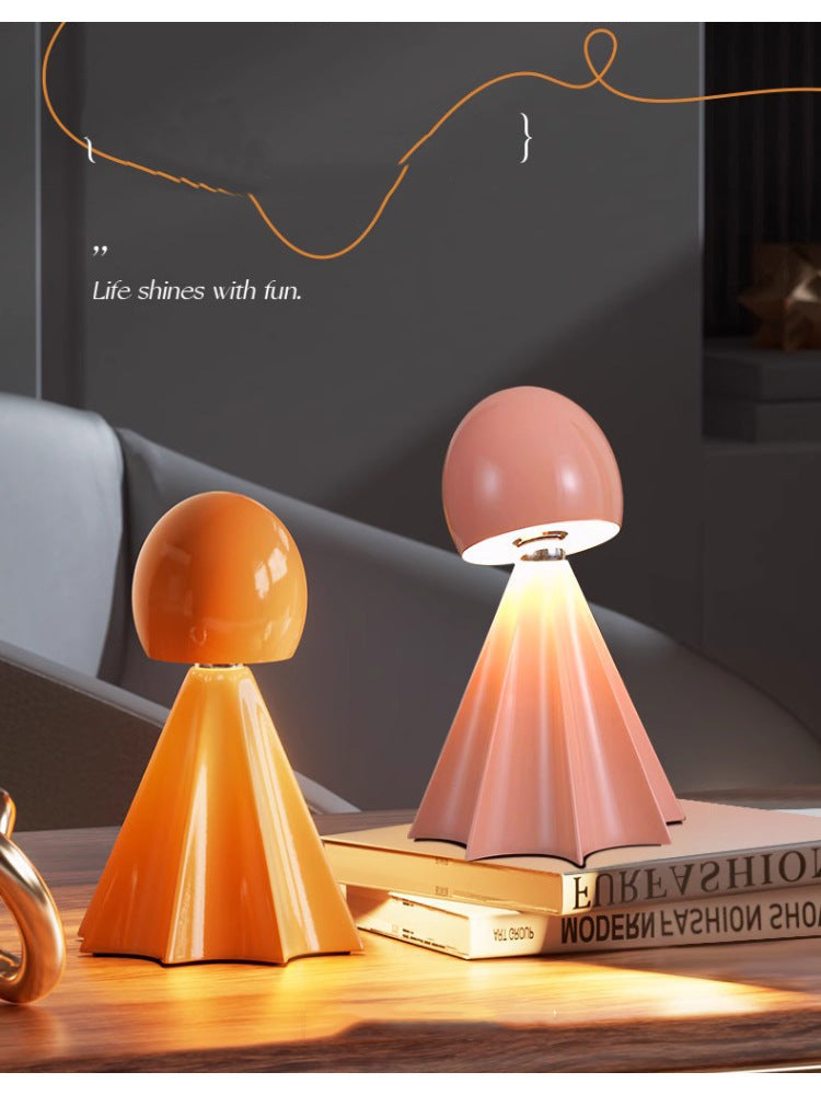 Fashionable Charging Led Table Lamp, Romantic Night Light, Gift Idea-Homelova