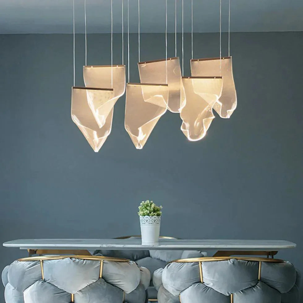 Flow Irregular Gold for Dining Room Chandelier-Homelova