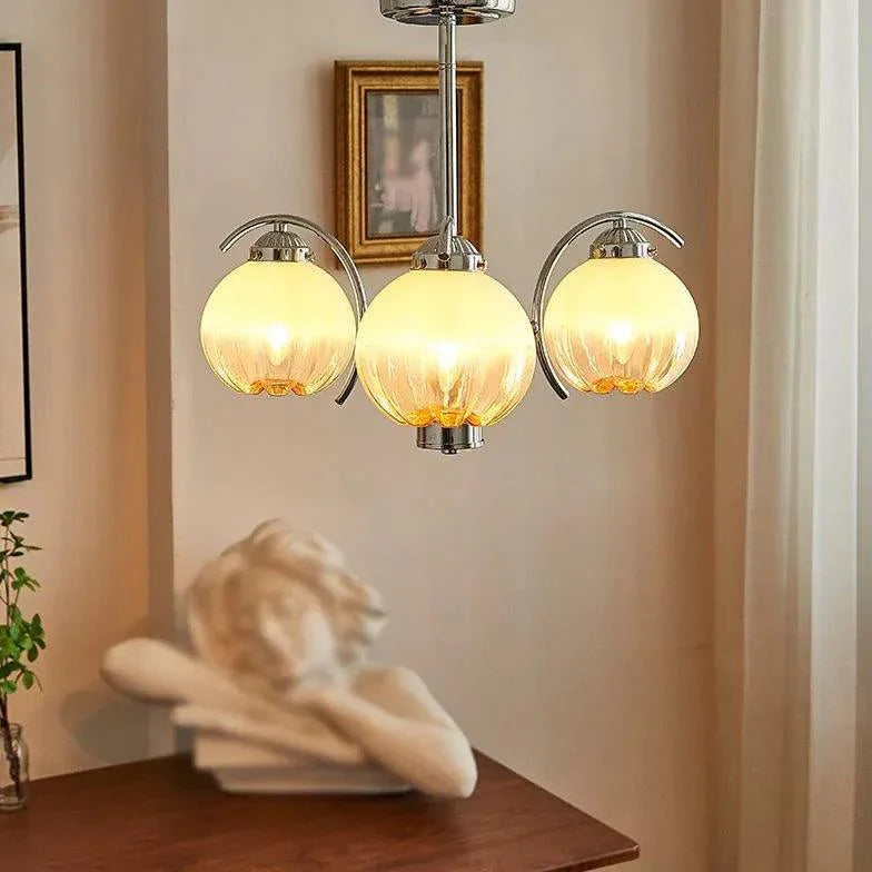 Luxury Multi-Light Vintage Glass Pendant Light-Homelova
