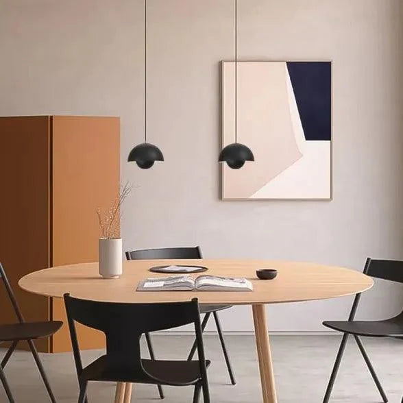 Hemispherical Art Modern Dining Room Pendant Light-Homelova