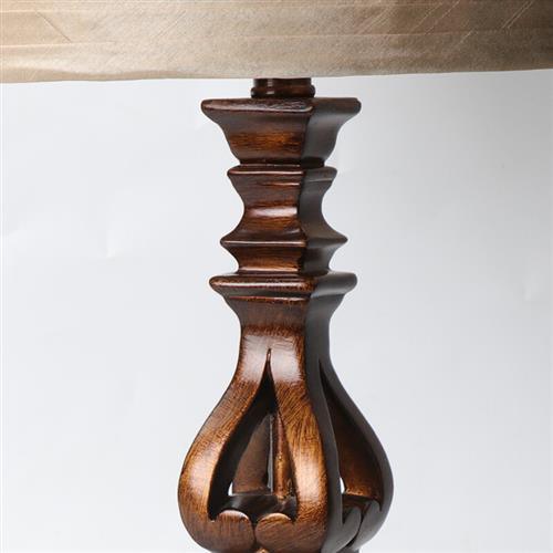 Pleated Shade Traditional Style Warm-Toned Floor Lamp-Homelova