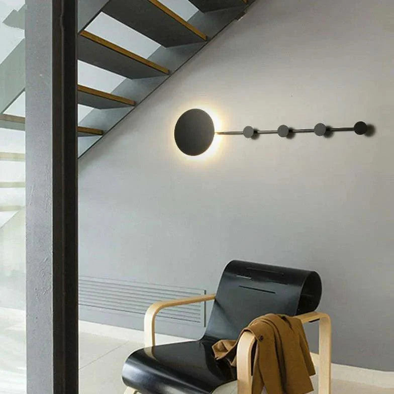 Geometric Circular Led Modern Wall Lights-Homelova