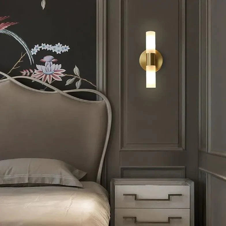 Indoor Cylinder Glass Up and Down Lights-Homelova