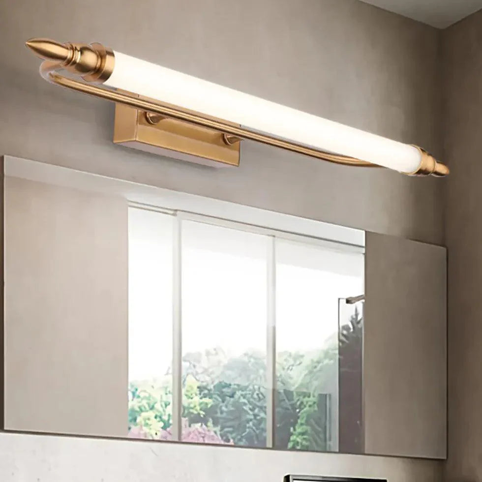 Long Strip Vintage Gold Picture Lights-Homelova