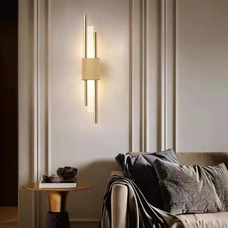 Marble Brass Up and Down Lights-Homelova