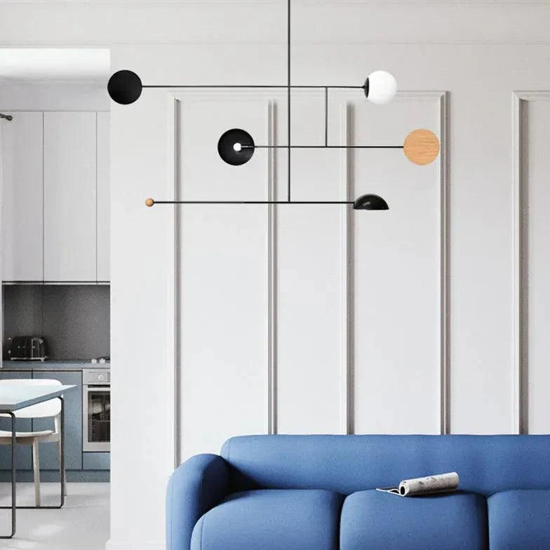 Multi-head Creative Modern Living Room Pendant Light-Homelova