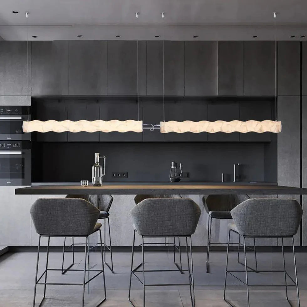 Long Waves For Kitchen Pendant Light-Homelova