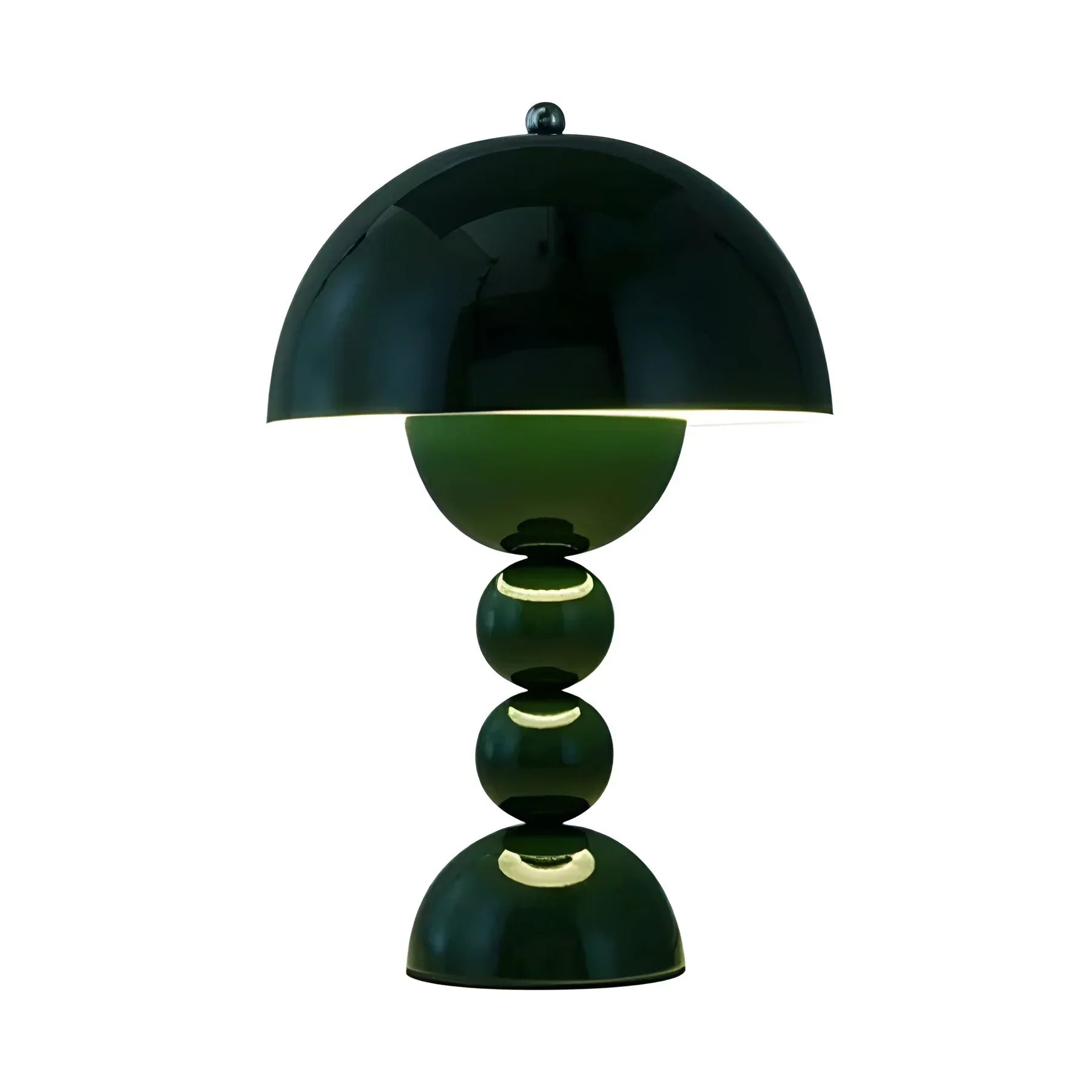 Modern Table Lamp in Scandinavian Design with Gold Accents-Homelova